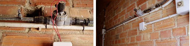 micro-sprinklers for cooling the farrowing rooms