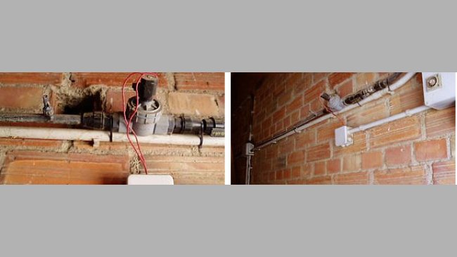 micro-sprinklers for cooling the farrowing rooms