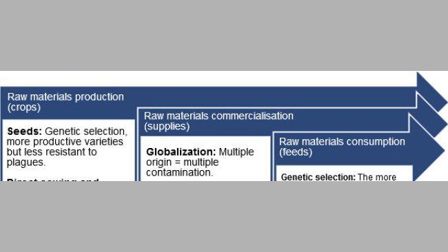 Main predisposing factors for contamination with mycotoxins