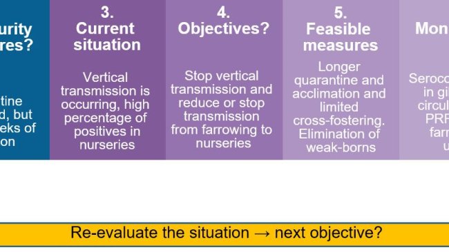 Biosecurity in PRRSV control