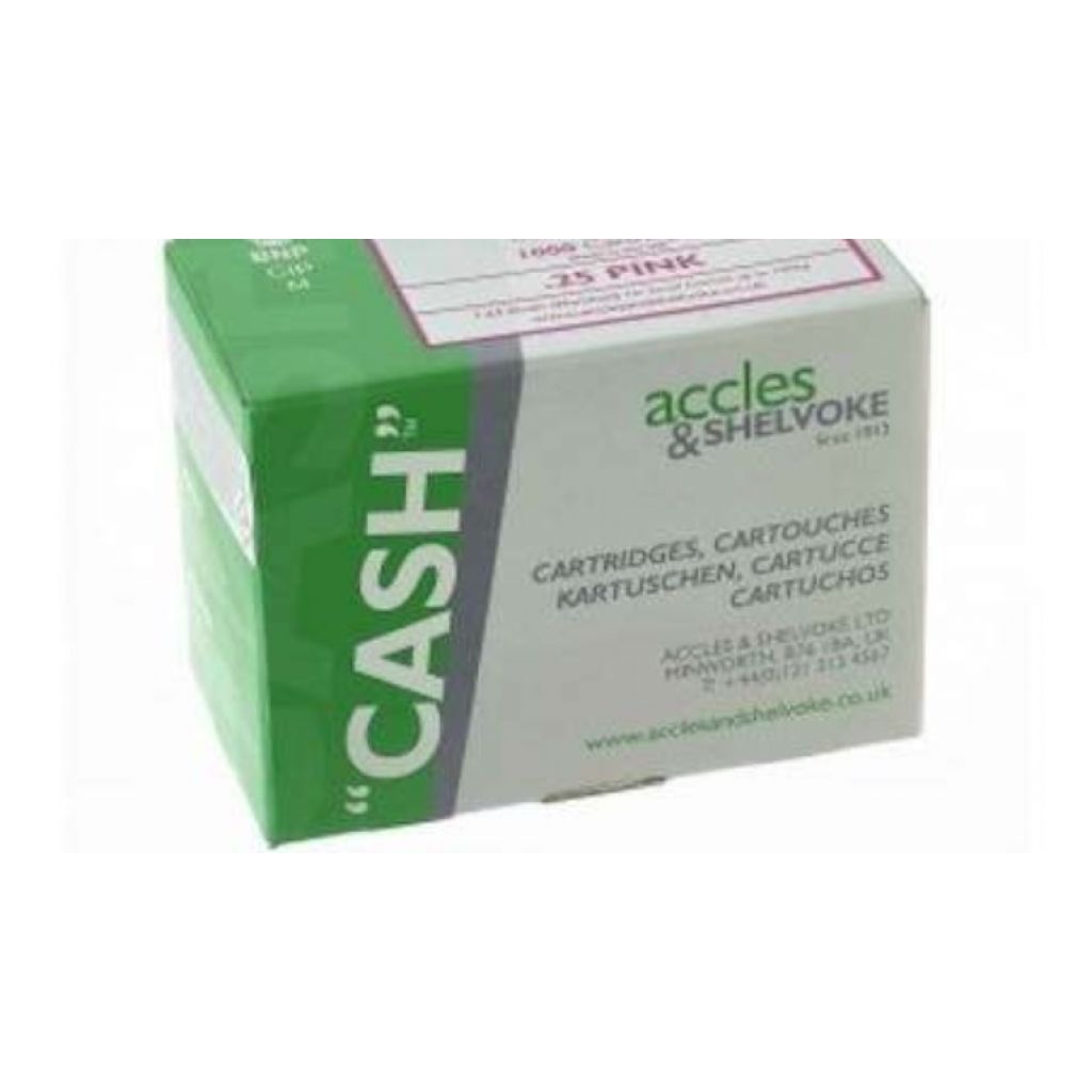 Cartouche rose de calibre 22 pour le paralysant à l'abattoir