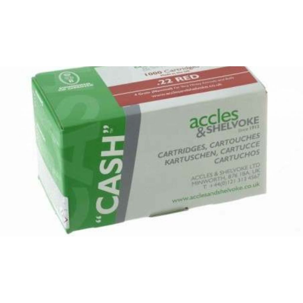 Cartouches rouges de calibre 22 pour un paralysant à l'abattoir