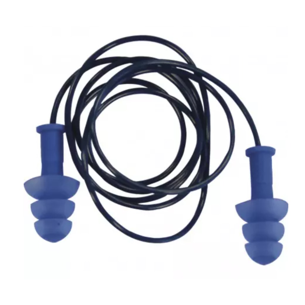 Wykrywalne zatyczki do uszu z sznurkiem tekstylnym 