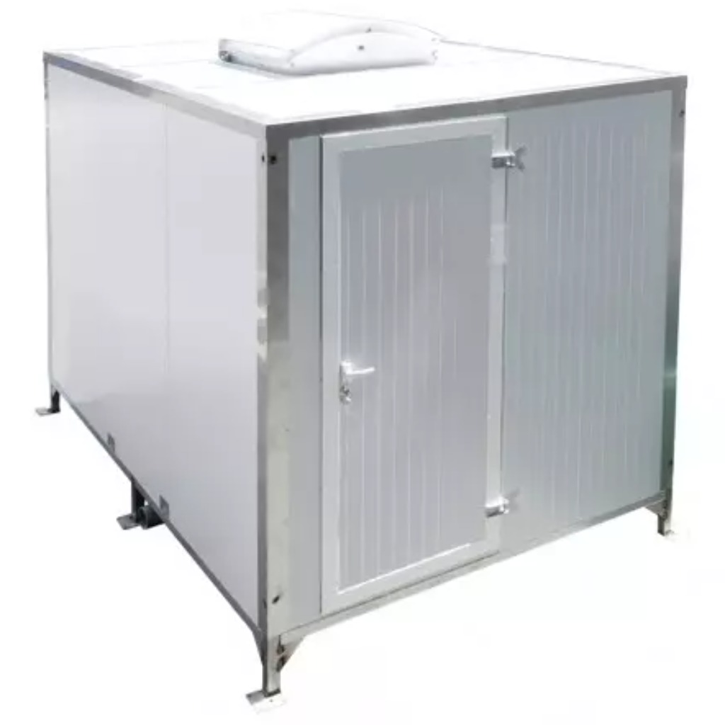 Sanitary dressing room 3x2 m Porinox
